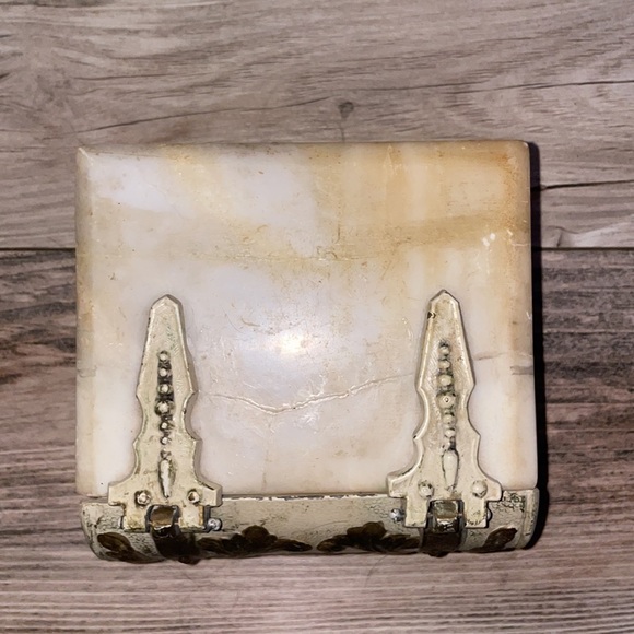 Vintage antique alabaster box book - Picture 2 of 12